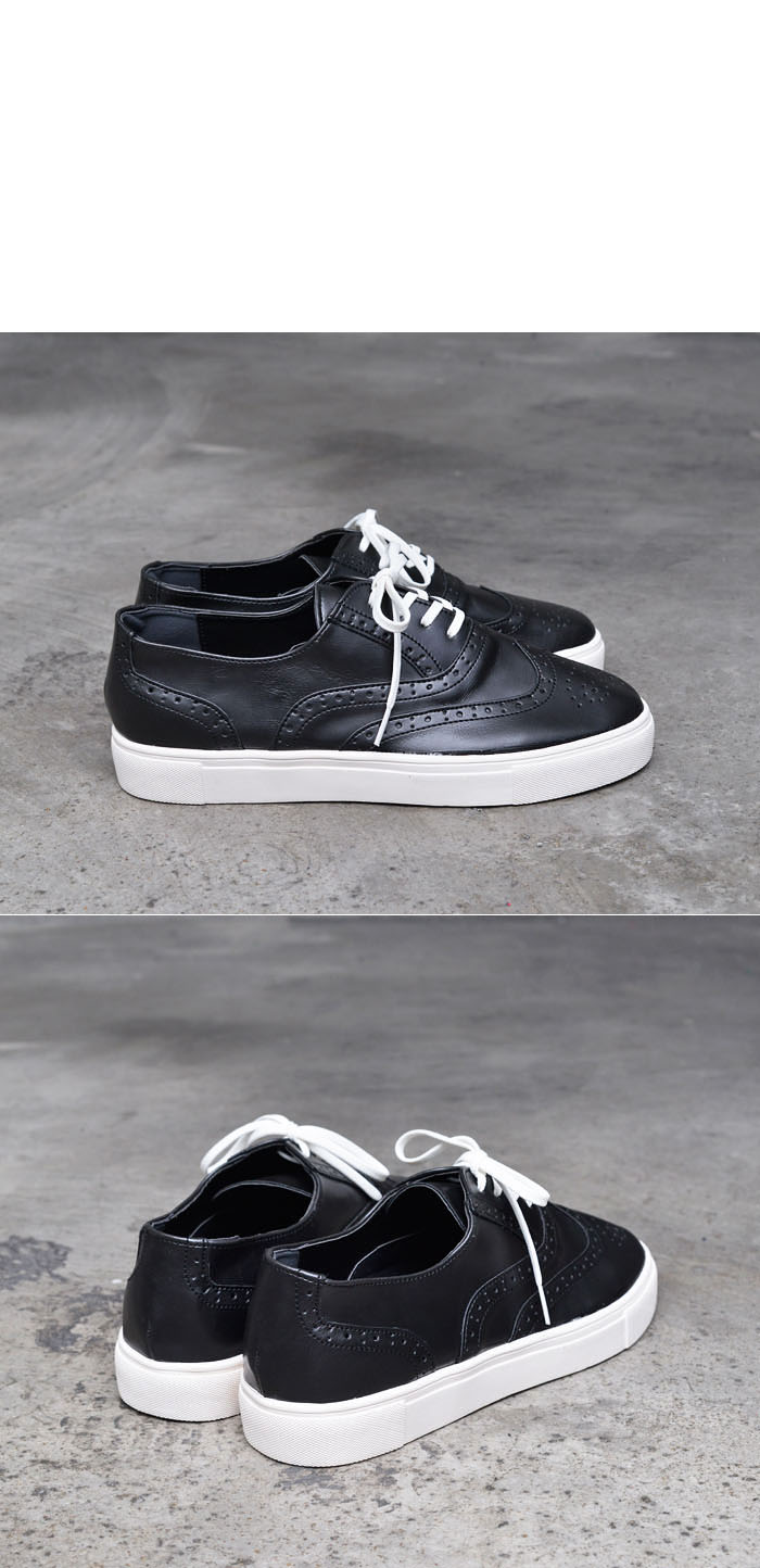wingtip sneaker shoes